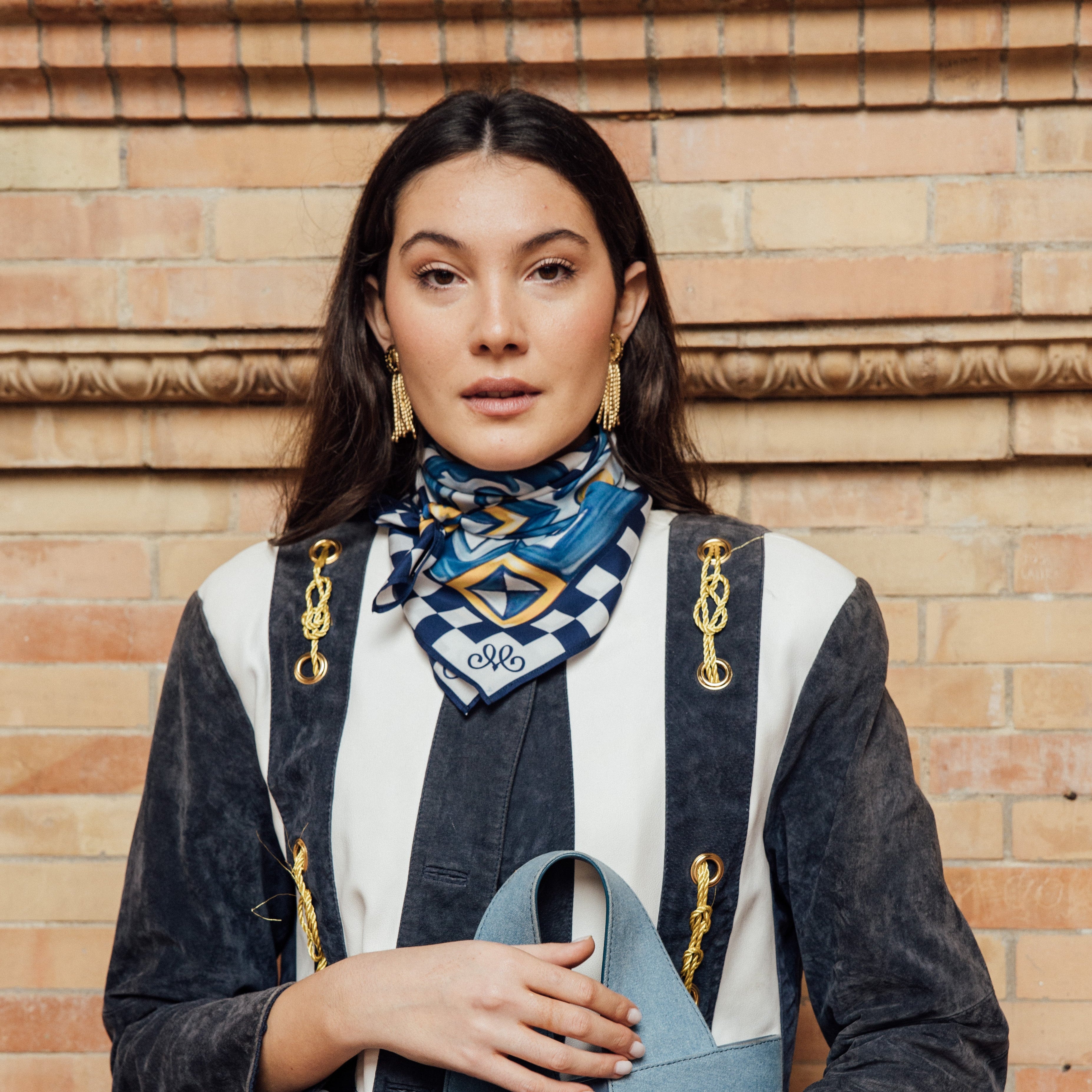 Foulard Cadix Bleu