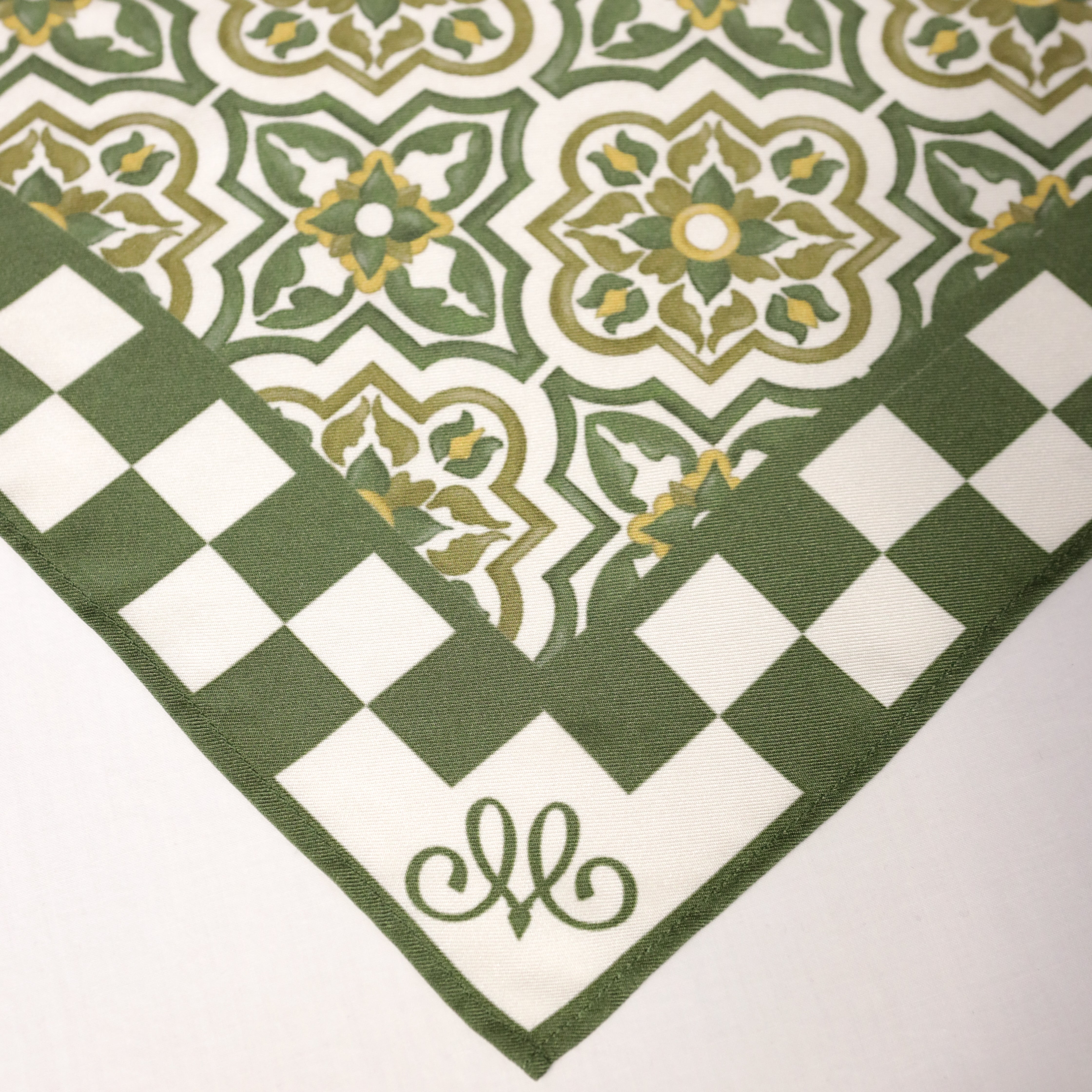Seville Green Handkerchief
