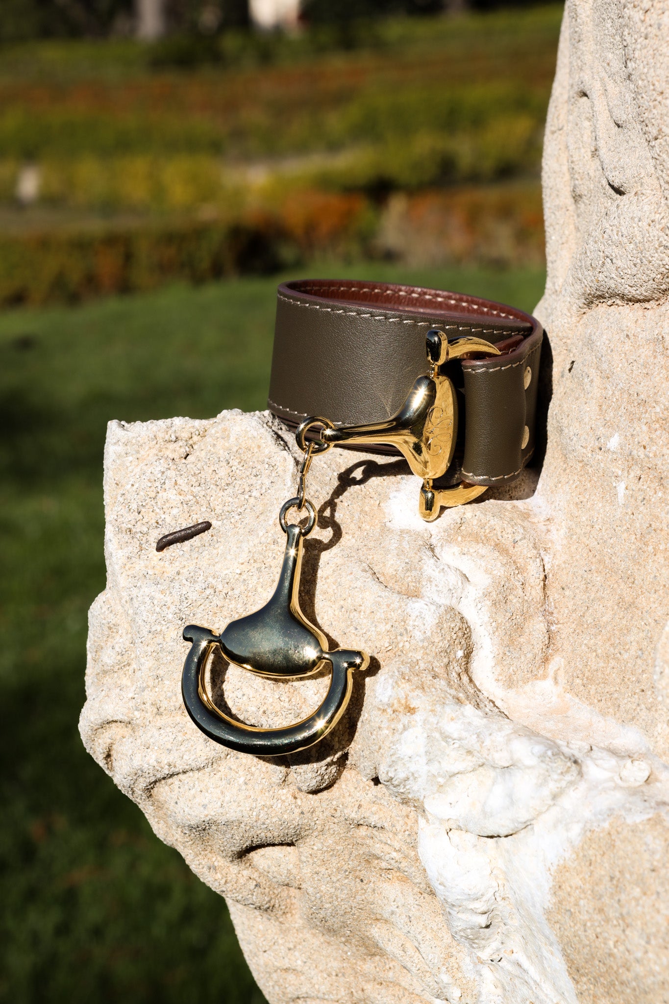 Tablao Green and Mahogany Belt