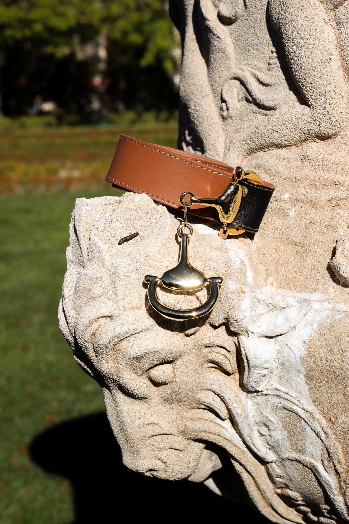 Ceinture Tablao Noire et Toffee