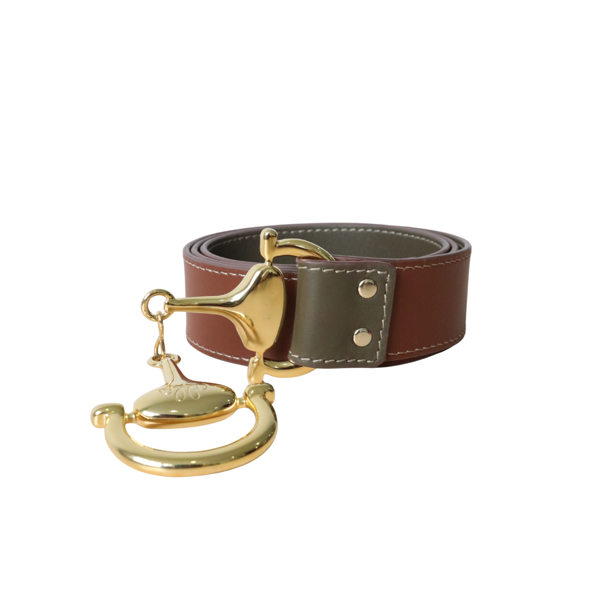 Tablao Green and Mahogany Belt
