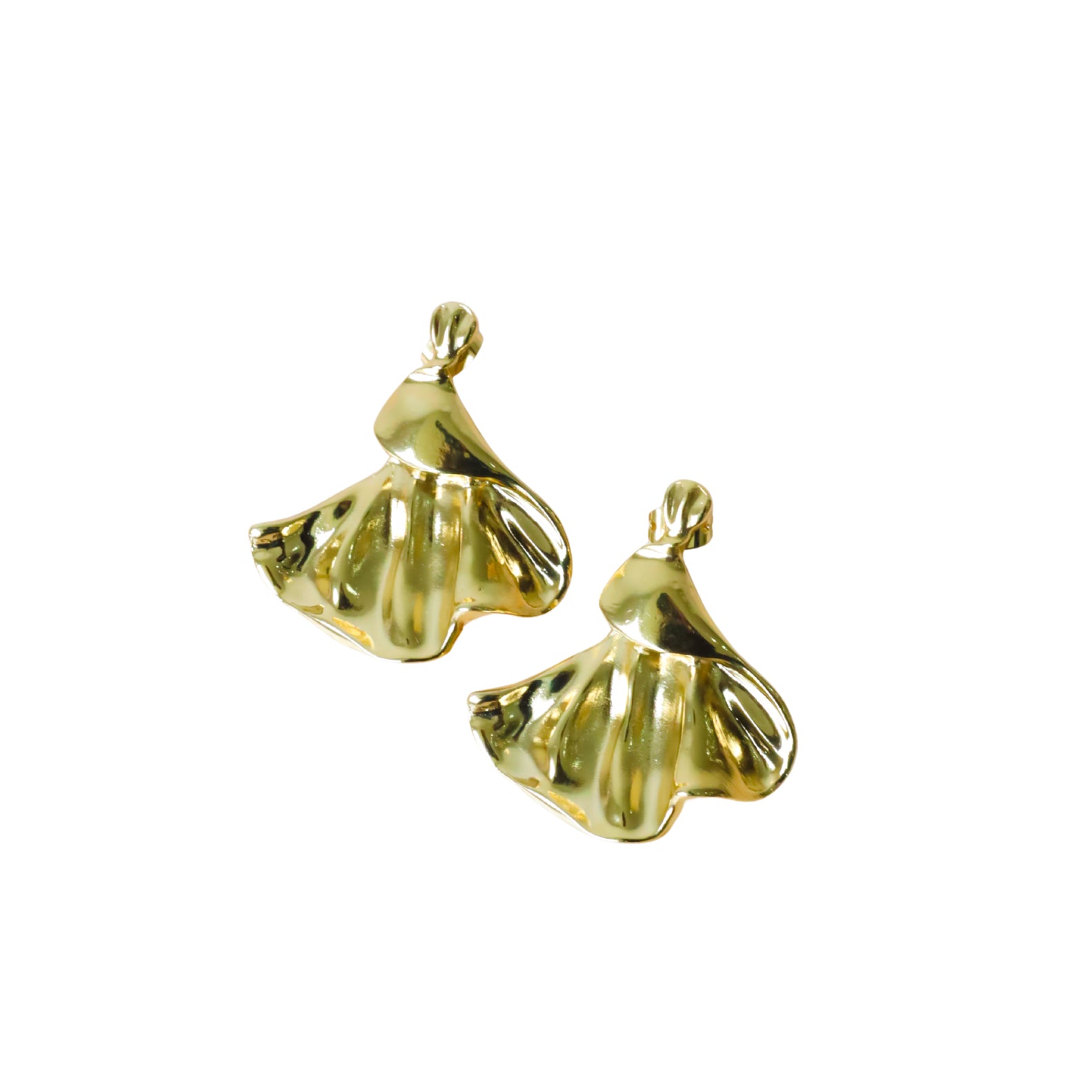 Pendientes Capote Oro