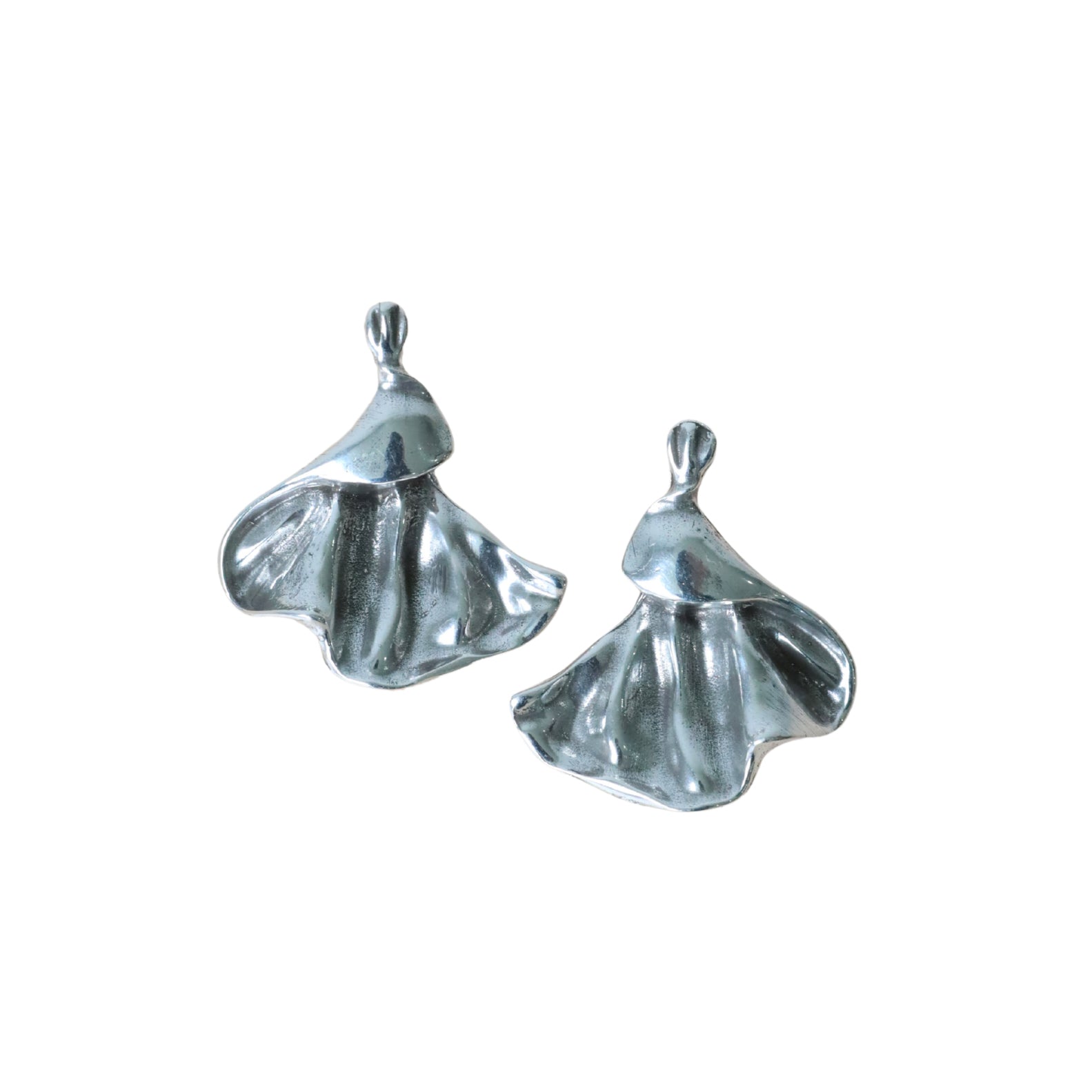 Pendientes Capote Plata