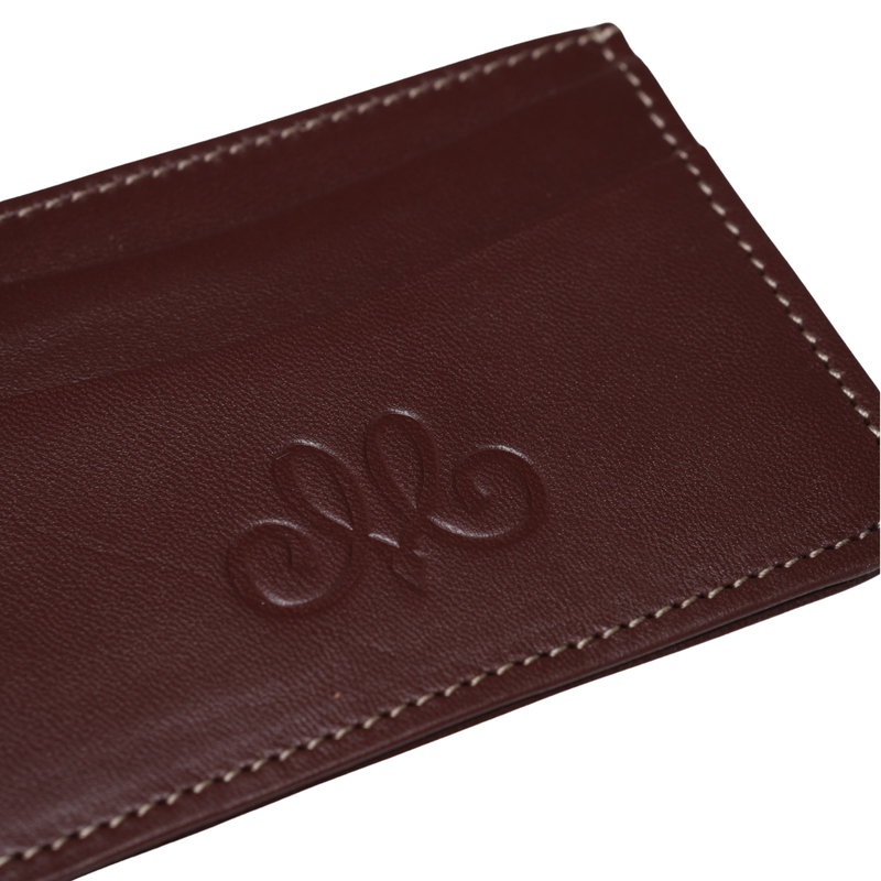 Card Holder Tablao Bordeaux detalle
