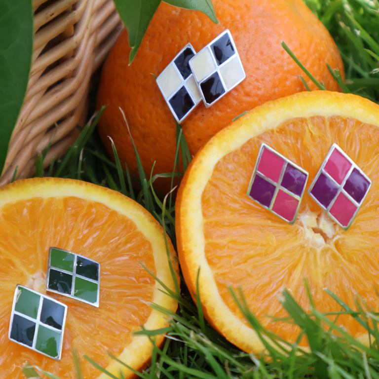 PENDIENTES CARMEN PLATA detalle