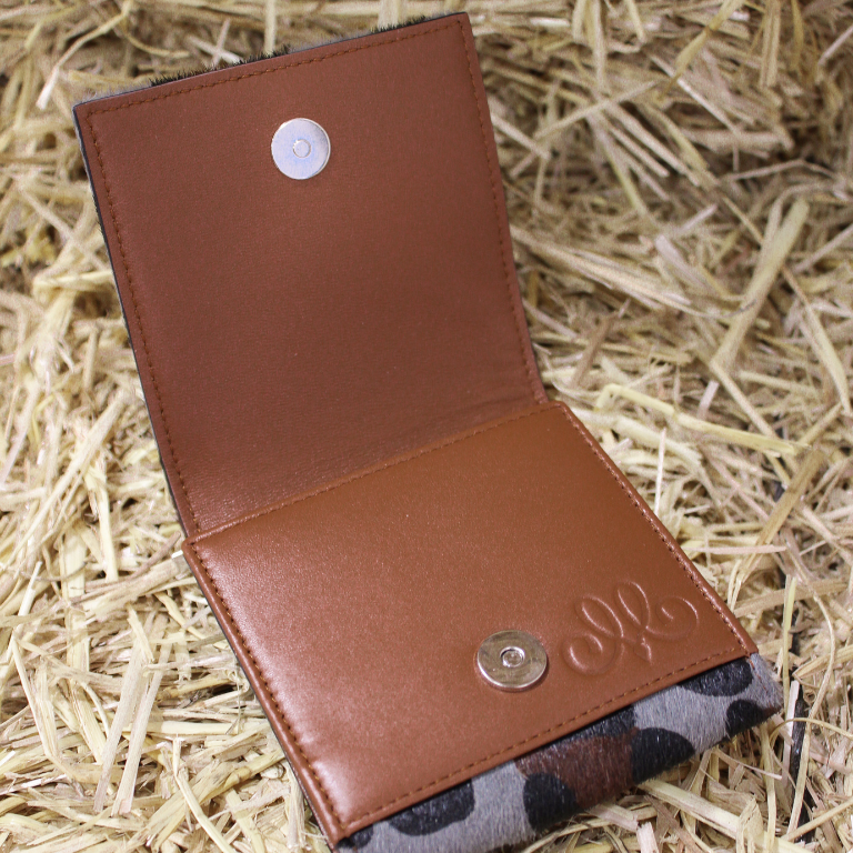 CARTERA PEQUEÑA LEOPARDO