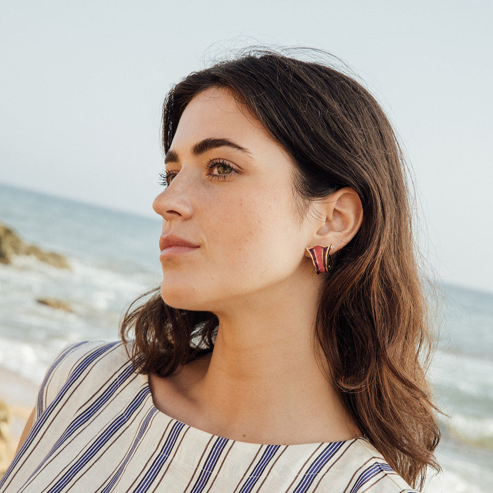 PENDIENTES MANUELA ORO