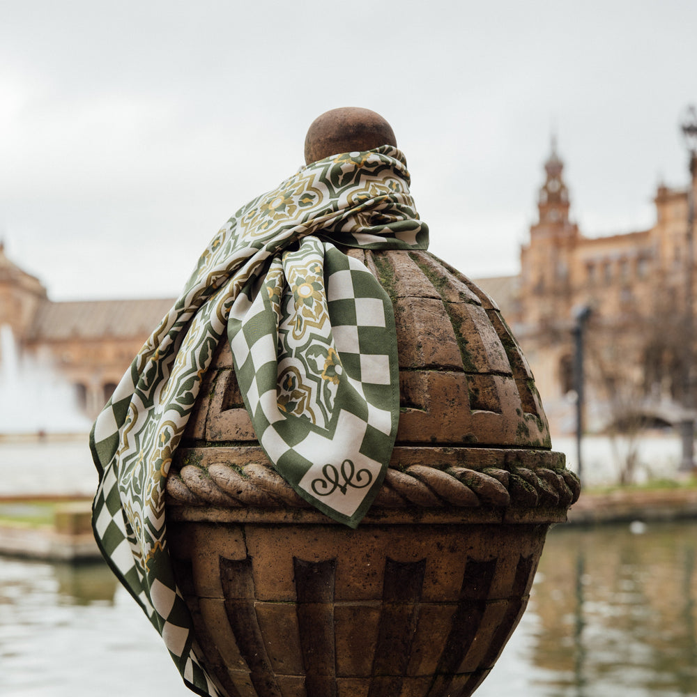 Seville Green Handkerchief