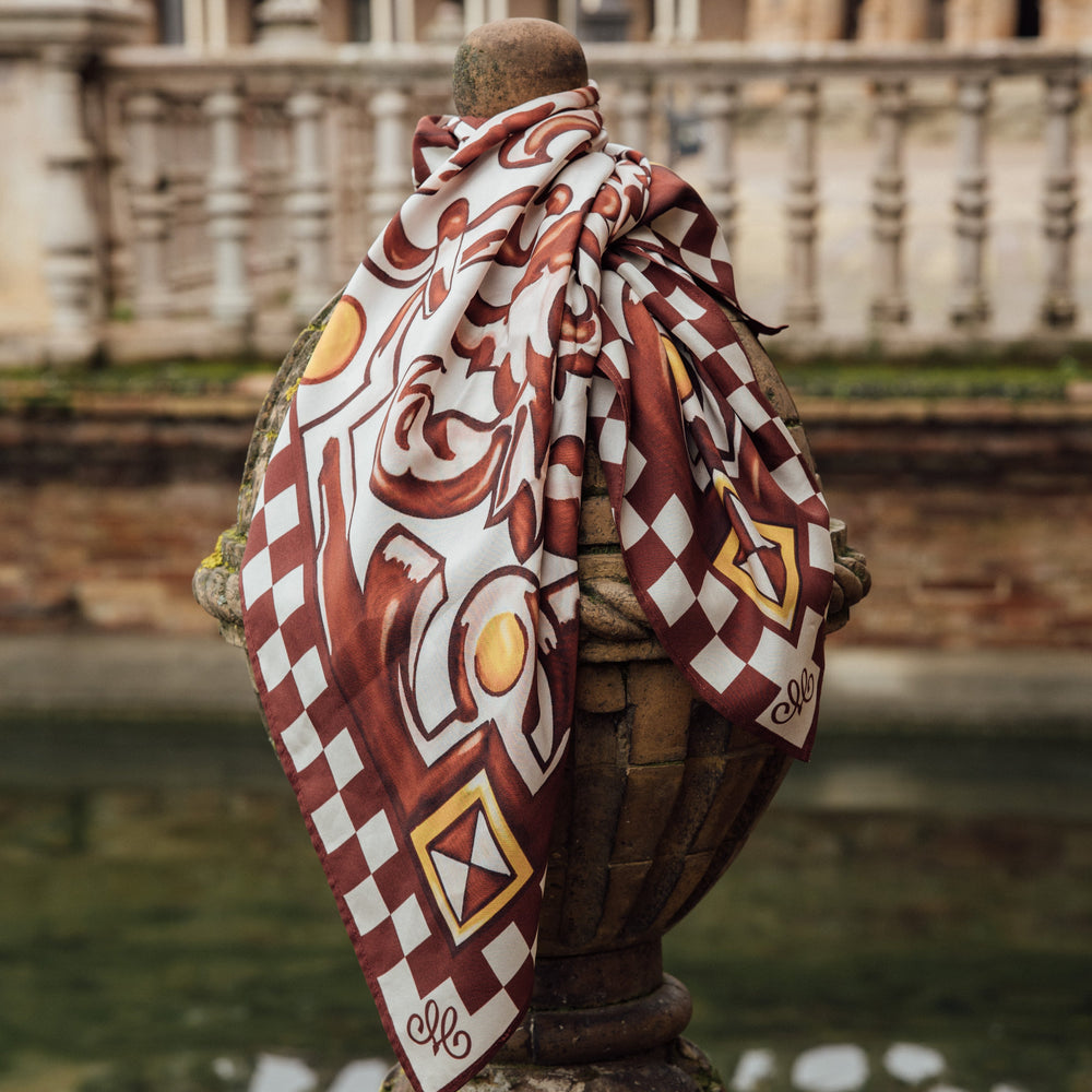 Garnet Cadiz Scarf