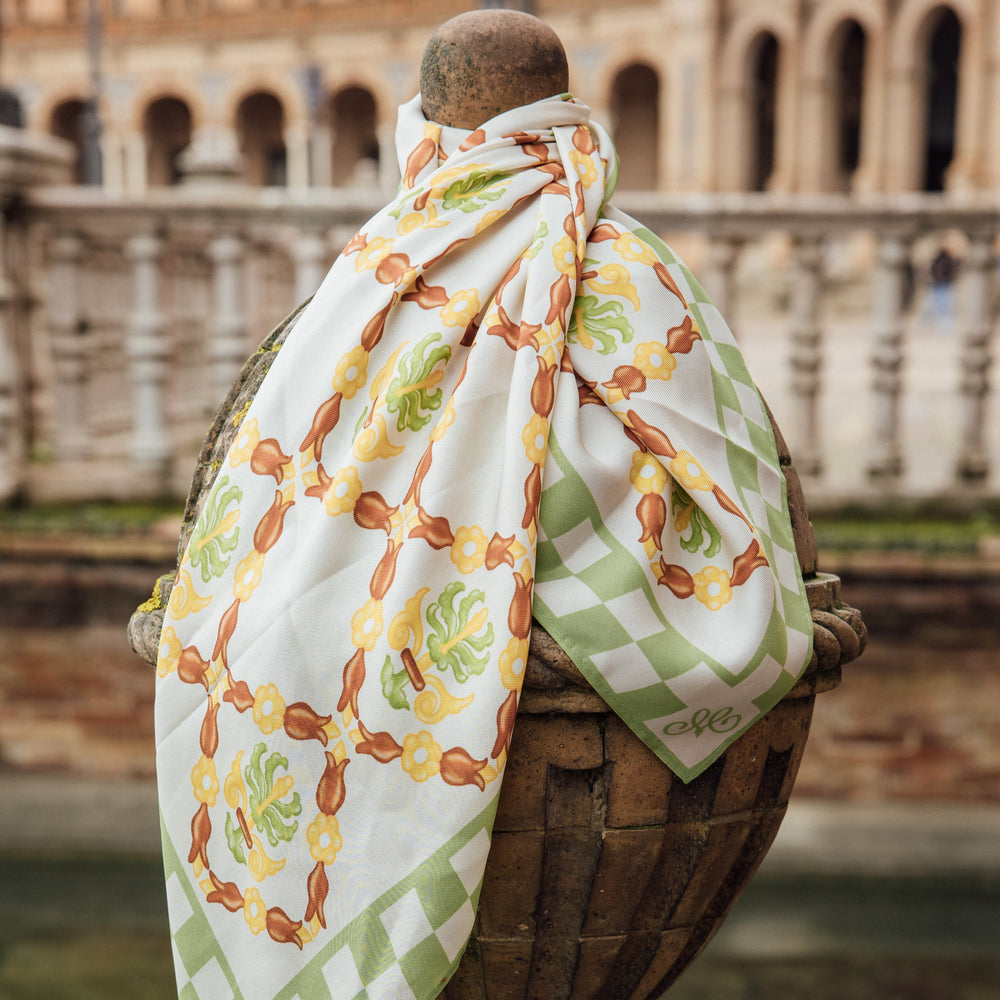 Granada Pistachio Scarf