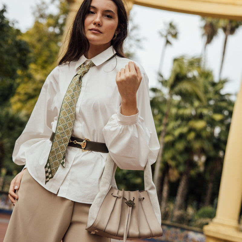 Tablao Mini Tapiz Beige detalle
