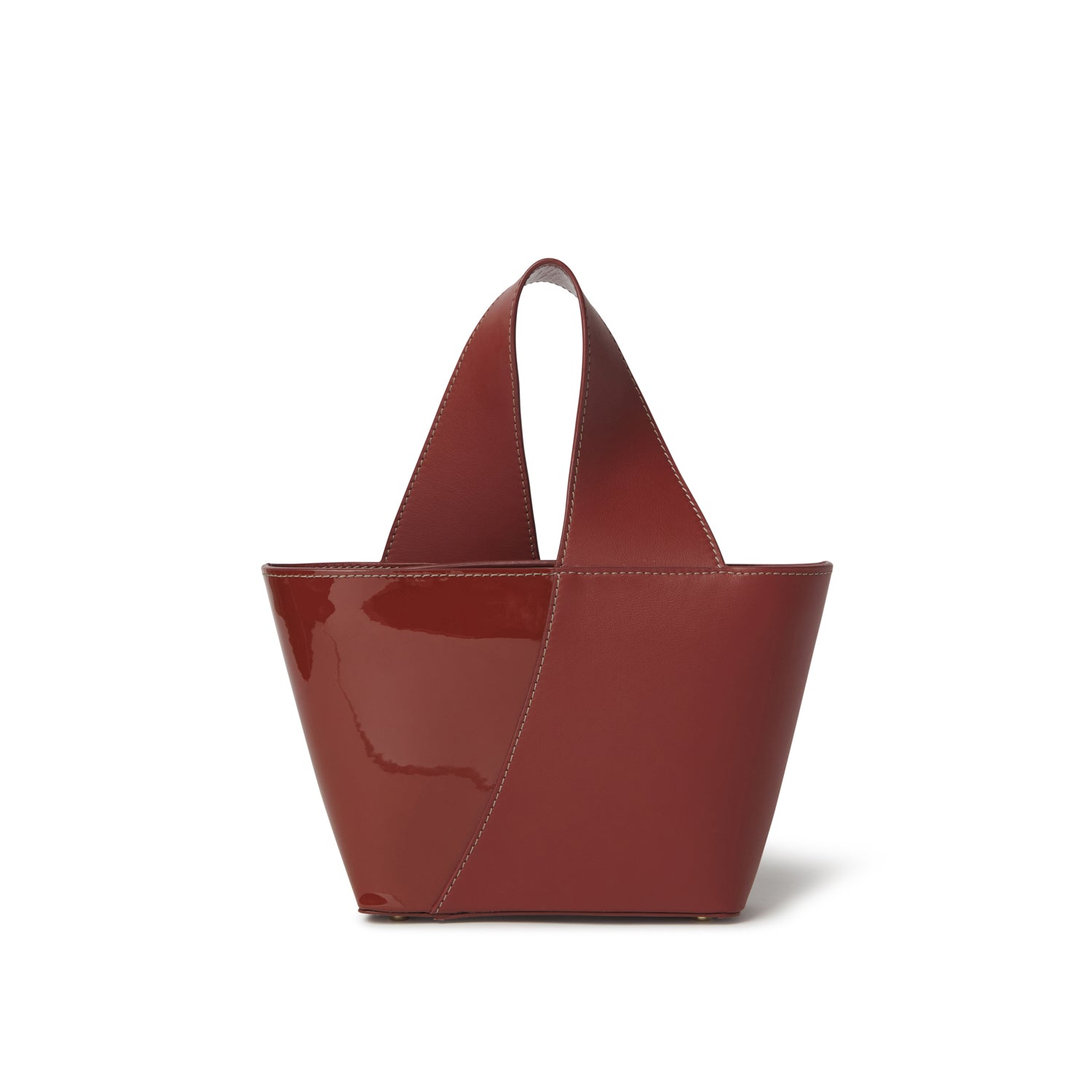 Bolso Roda Renoir en dos tonos de piel vacuna artesanal con asa reversible – Maese Place