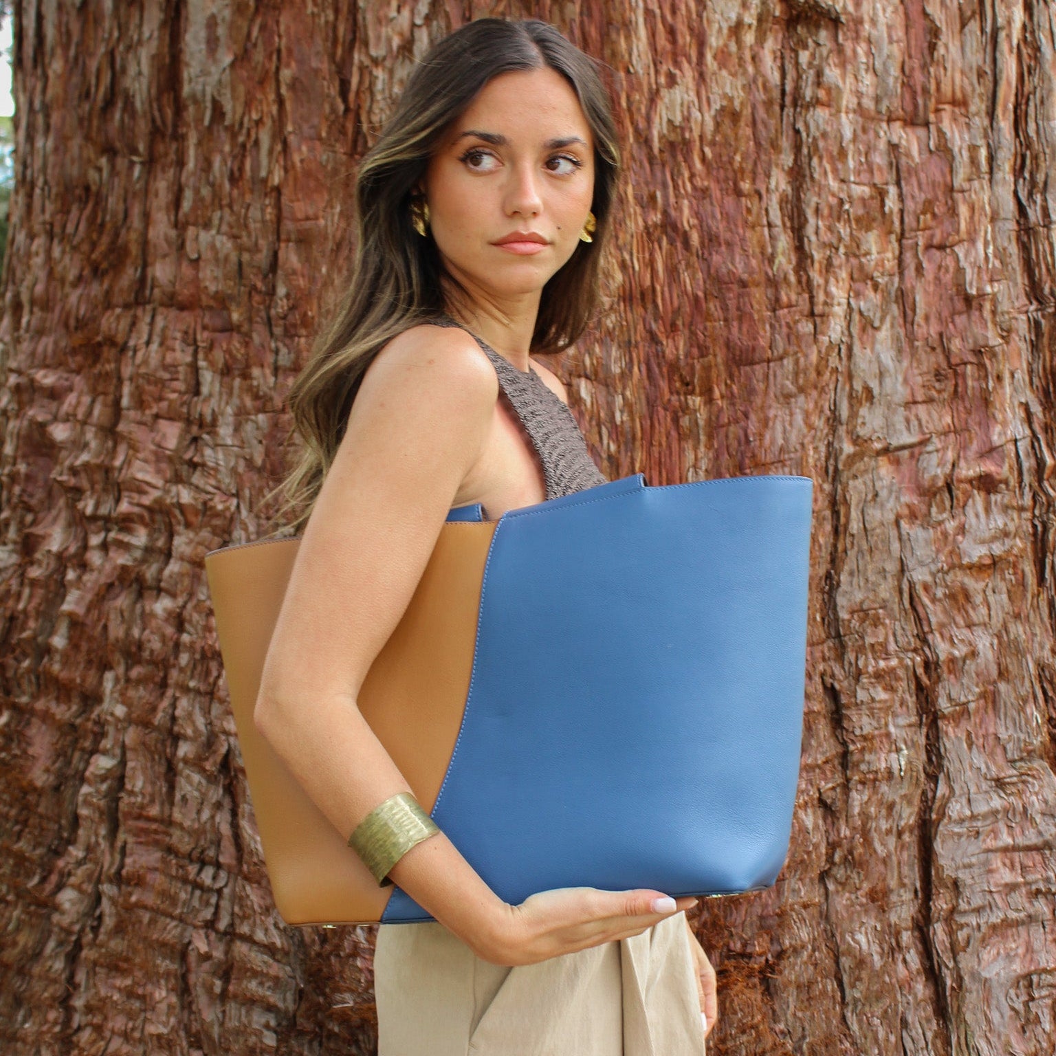 BOLSO RODA TOTE MONET Nymphéas bleus