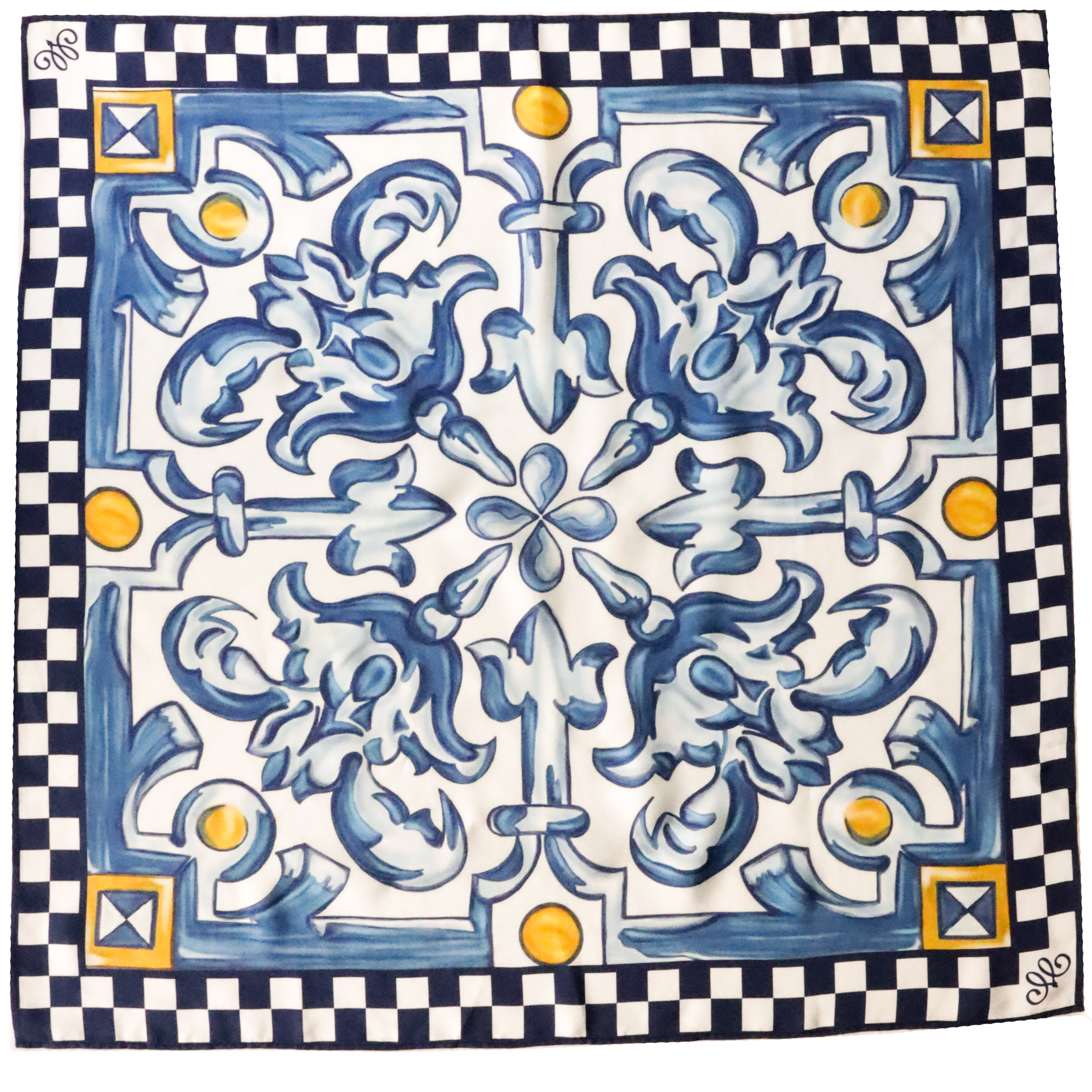 Foulard Cadix Bleu