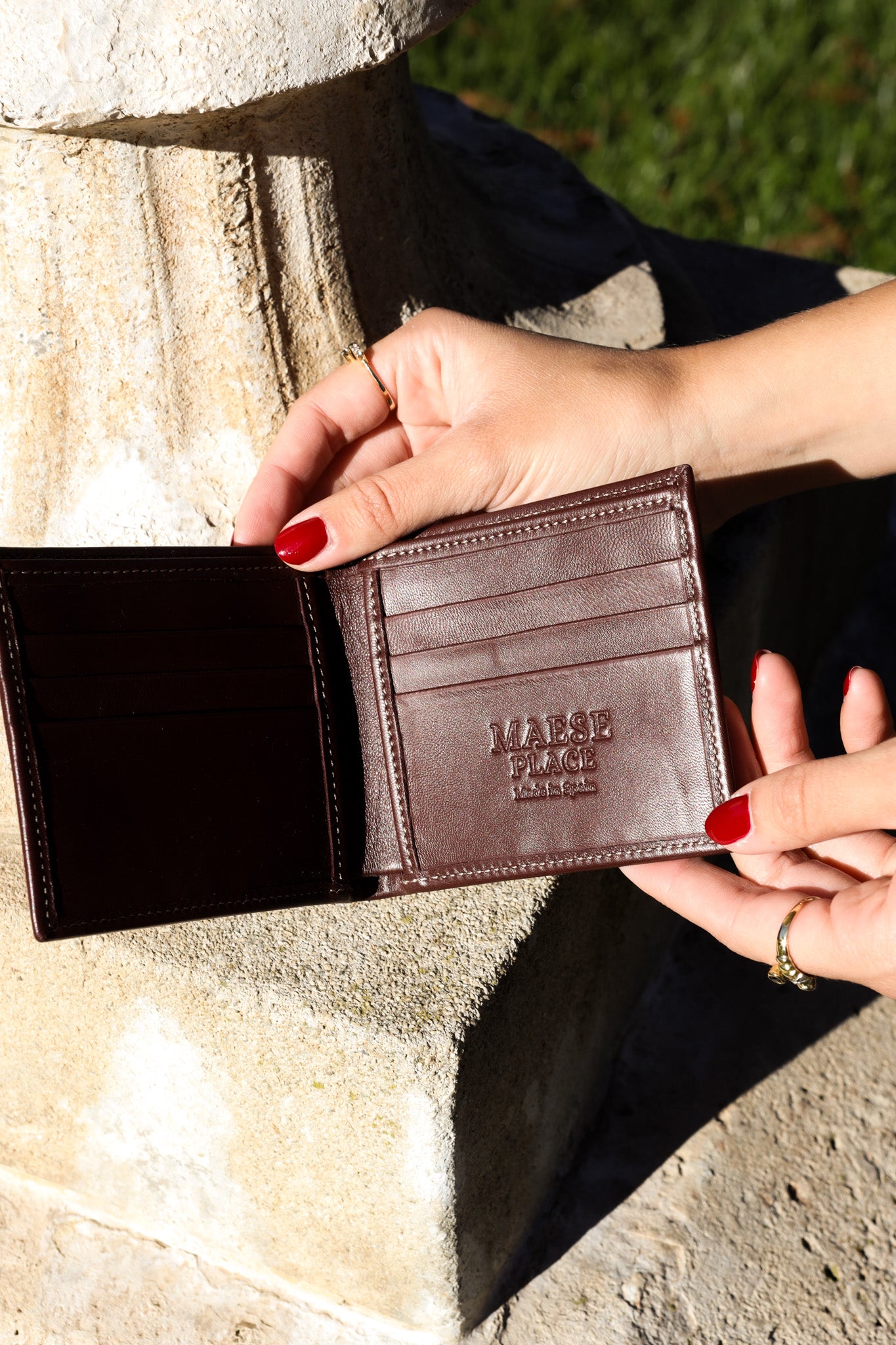 Cartera Tablao Americana Burdeos