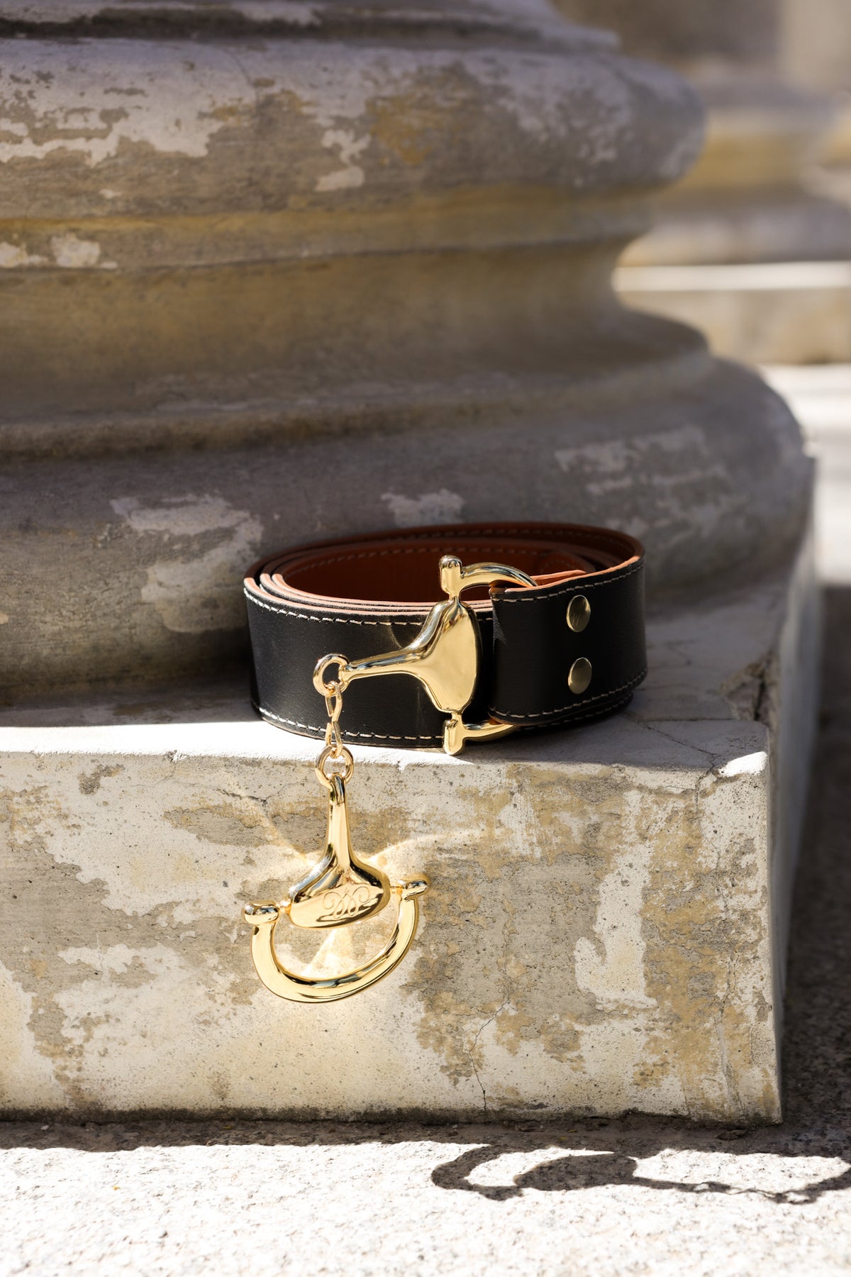 Ceinture Tablao Noire et Toffee