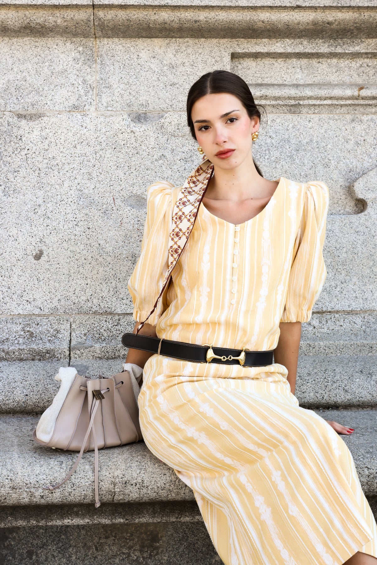 Black and Toffee Tablao Belt