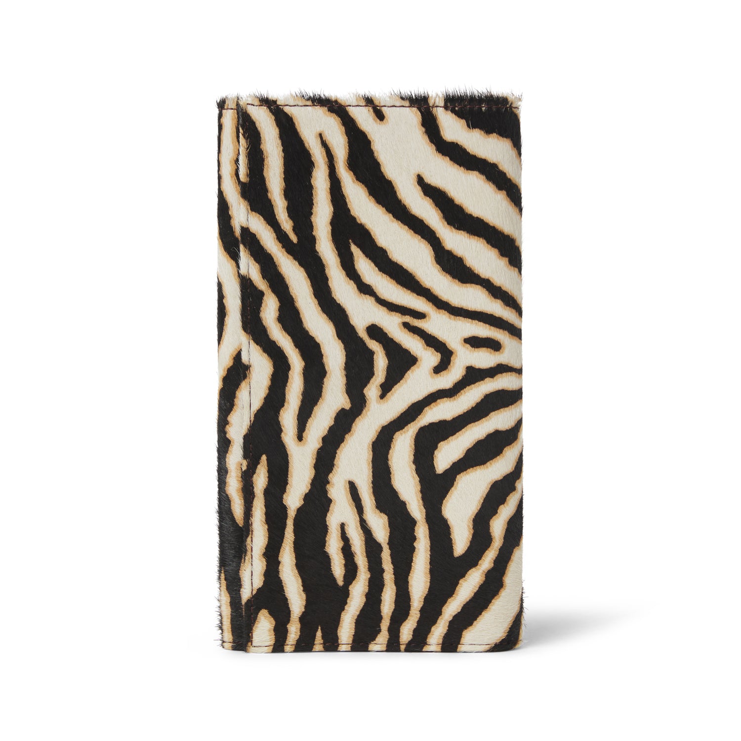 Cartera artesanal de piel, fabricada en España. Elegante y funcional, con espacio para tarjetas, billetes y monedas, más cierre automático seguro.